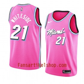 Miami Heat Trikot Hassan Whiteside 21 2018-19 Nike Pink Swingman - Herren